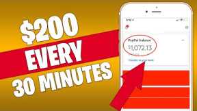 EARN $200 EVERY 30 MINUTES FROM PAYPAL (Make Money Online)
