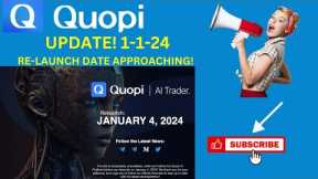 Quopi AI 2024 RELAUNCH Crypto Crypto Trading Passive Income Affiliate Marketing For Beginners 2024