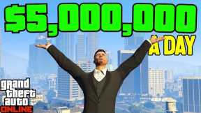 How to Make $5,000,000 a Day In GTA 5 Online! (Solo Money Guide)