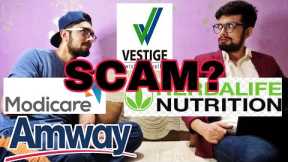 Is Network Marketing or MLM a Scam/Fraud? | Amway | Vestige | Modicare | Herbalife | Ebiz