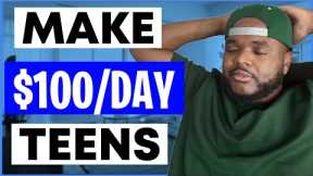 Laziest Way To Make Money Online For Teenagers In 2024 ($100/Day)