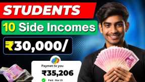 💰Earn Money Online ₹30,000/month | 10 Side Incomes For Students | Work From Home With No Investment!