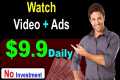 WATCH YouTube videos +Ads  and EARN