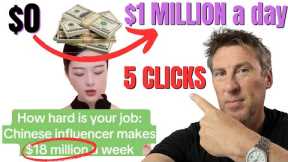 JUST 5 CLICKS Making Money Online in 2024 & GET RICH in days! (Step by Step) No LOANS