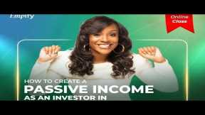 How to Create a Passive Income as an Investor in 5 Simple Steps