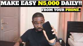 How To Make #5000 Per Day With YOUR PHONE!! (Make Money On Your Phone in 2023)