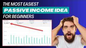 The Most Easiest Passive Income Idea For Beginners | Amazon Affiliate Marketing