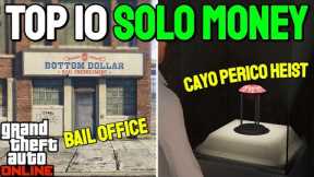 Top 10 Best Ways to Make Money Solo in GTA 5 Online! (2024)