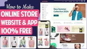 How to Create a FREE eCommerce Website with WordPress – ONLINE STORE 2024