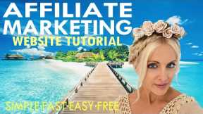 Make An Affiliate Marketing Website 2024 ~ Make $21,000 A Month Passive Income