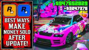 It's THAT Simple.. The BEST WAYS To Make Money SOLO After UPDATE in GTA Online! (GTA5 Fast Money)