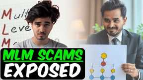 MLM Scams Exposed In Telugu | Pyramid Schemes | Network Marketing Scams Explained 🔥