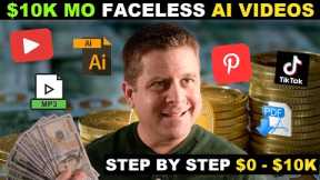 $10K Month Faceless Ai Video EMPIRE - Make Money Online!