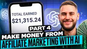 Make Passive Income with Affiliate Marketing & AI