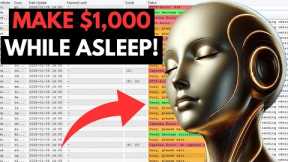 How to Make Money Online While You Sleep ($1,000 Daily With Bots!)