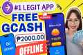 NO INTERNET | EARN FREE GCASH ₱2,000