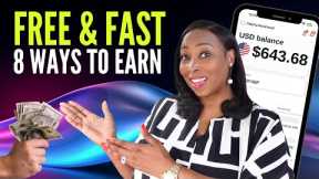 Get Paid $20 A Day FREE! 8 Fast & Easy Ways To Make Money NOW!