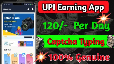 How To Earn Money Online Without Investment | Money Earning Apps Telugu | Reward King App