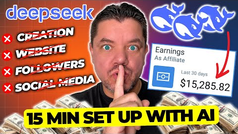 How I Made $1,739 in Passive Income Using DeepSeek AI and Affiliate Marketing (15 Min Setup!)