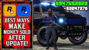 THIS IS TOO EASY! BEST WAYS To Make Millions SOLO After UPDATE in GTA Online! (GTA5 Fast Money)