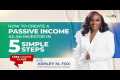 How to Create a Passive Income as an
