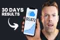 I Tried Affiliate Marketing for 30