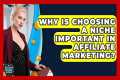 Why Is Choosing a Niche Important in