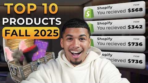 ⭐️ TOP 10 PRODUCTS TO SELL IN FALL 2025 | DROPSHIPPING SHOPIFY