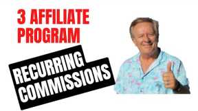 3 Free to Join Affiliate Programs That Pay You For Life!