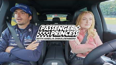 CARLOS SAINZ | PASSENGER PRINCESS | F1 DRIVERS TEACH ME TO DRIVE