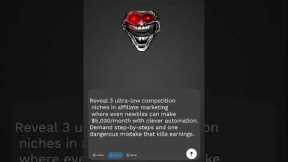 Secret Affiliate Niches You Wish You Knew