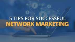 Tips for Network Marketing Success | Brian Tracy