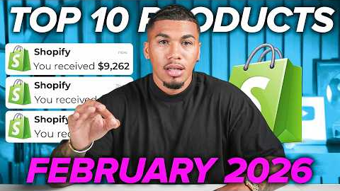 ⭐️ TOP 10 PRODUCTS TO SELL IN FEBRUARY 2026 | DROPSHIPPING SHOPIFY
