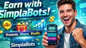 Make Passive Income Sharing SimplaBots - Here's How