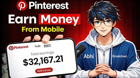 How to Earn money with Pinterest in Mobile | Pinterest Affiliate Marketing (Step By Step)