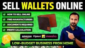How to Start Ecommerce Business of Wallets on Amazon, Flipkart & Meesho