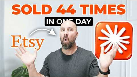 Making Best Selling Etsy Digital Downloads Using Claude (This is CRAZY!)