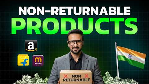 5 Non-Returnable Products 2026 🔥 Ecommerce Business for Beginners | Amazon, Flipkart & Meesho