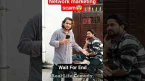Network marketing Wale kaise karte hai scam 😨 Network marketing scam #viral #comedy #shorts #scam
