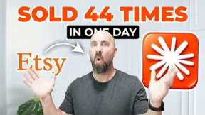 Making Best Selling Etsy Digital Downloads Using Claude (This is CRAZY!)