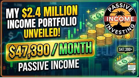 My $2.4 Million Covered Call Income Stock Portfolio Unveiled: 47k/Month - May 2026 Update #60