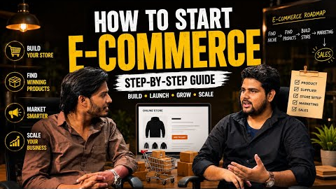 🚀 How To Start E-Commerce in 2026 | Complete Step-by-Step Guide for Beginners Podcast 